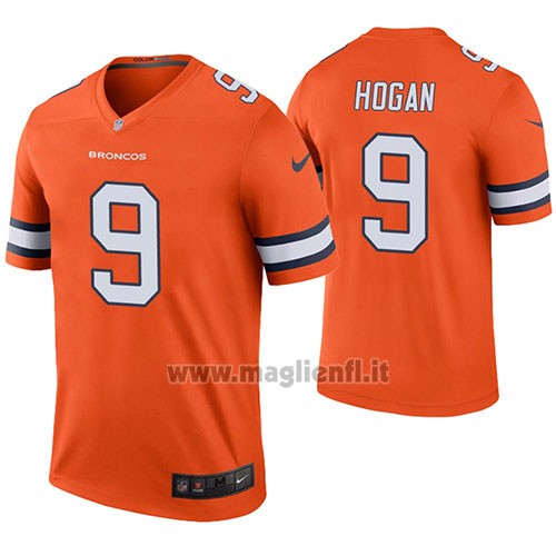 Maglia NFL Legend Denver Broncos Kevin Hogan Arancione Color Rush